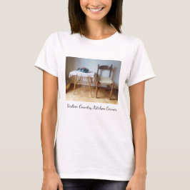 シチリアのカントリーキッチンの角Tシャツ Tシャツ