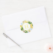 シチリアのサマー結婚・レ数々のモンスの使用 ラウンドシール (封筒)