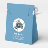 シチリアのシンボル トリナクリア メデューサ シチリアン ブルー フェイバーボックス (裏面サイド)