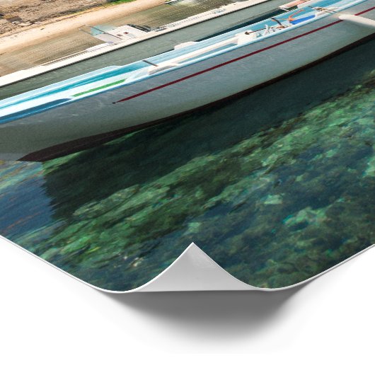 シチリアのセファルの町 ポスター (角)