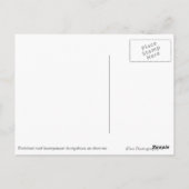 シチリアのセファルの町 ポストカード (裏面)