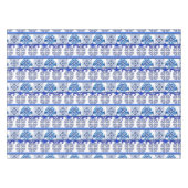 シチリアのタイル，マジョリカ，磁器 テーブルクロス (正面(横))