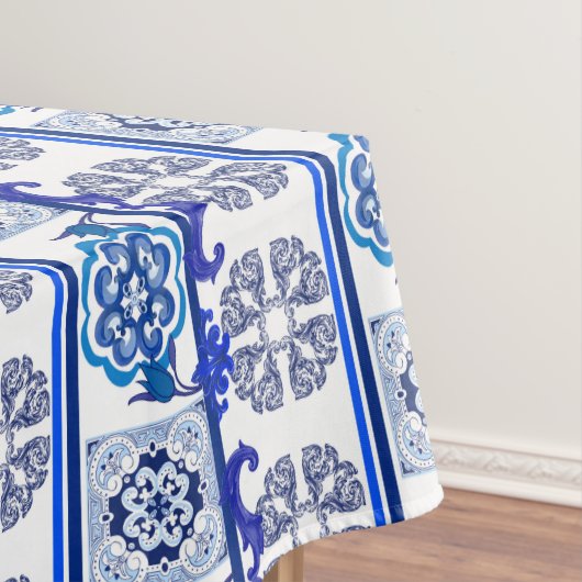 シチリアのタイル，マジョリカ，磁器 テーブルクロス (インサイチュ)