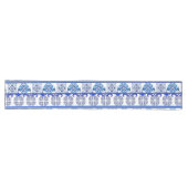 シチリアのタイル，マジョリカ，磁器 ロングテーブルランナー (横)