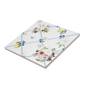 シチリアのタイル,モザイク,花,レモン, タイル (側面)