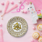 シチリアのトリナクリアとフィリグリー ペーパープレート (パーティー)