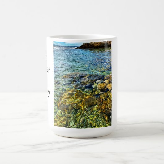 シチリアのマグでちょうど別の日 コーヒーマグカップ (中央)