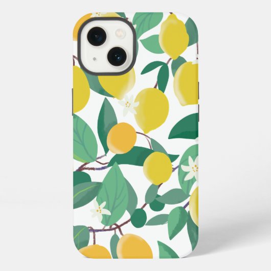 シチリアのレモン iPhoneケース (裏面)