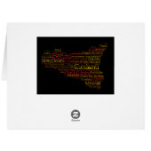 シチリアの地図 (裏面横)