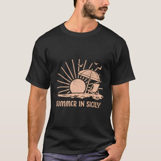 シチリアの夏 Tシャツ (正面)