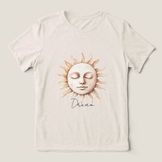 シチリアの太陽の夢 トライブレンドTシャツ (デザイン正面)