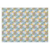 シチリアの太陽，レモン，マジョリカ，テーブルランナー テーブルクロス (正面(横))