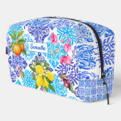 シチリアの柑橘類フローラ地中海のアズレホのタイル ドップキット (右コーナー)