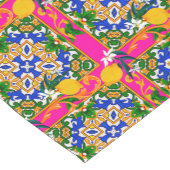 シチリアの瓦,モザイク,バロック, ショートテーブルランナー (コーナー)