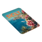 シチリアの花ヴィンテージ マグネット (右側)