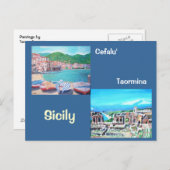 シチリアはがき ポストカード (正面/裏面)