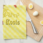 シチリアアメリカンルーツティータオル キッチンタオル (四つ折り)