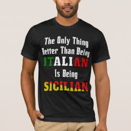 シチリアイタリアン人より Tシャツ
