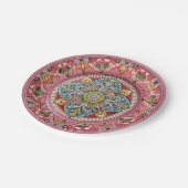 シチリアグリーン:メラミン紙プレート ペーパープレート (アングル)