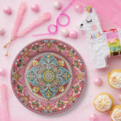 シチリアグリーン：メラミン紙プレート ペーパープレート (パーティー)