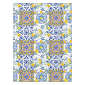 シチリアスタイル、サマーアートタブレクロース テーブルクロス (正面)