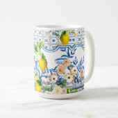 シチリアスタイル、サマーアート コーヒーマグカップ (正面右)