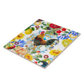 シチリアスタイル，マジョリカ，レモン タイル (側面)