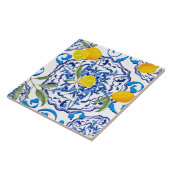 シチリアスタイル,マジョリカ,レモン タイル (側面)