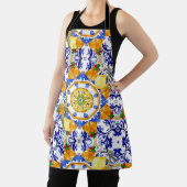 シチリアスタイル、レモン、マジョリカ エプロン (インサイチュ)