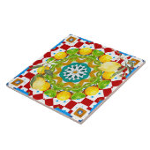 シチリアスタイル、レモン、マジョリカ タイル (側面)