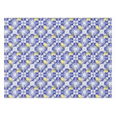 シチリアスタイル、レモン、マジョリカ テーブルクロス (正面(横))