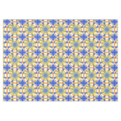 シチリアスタイル、レモン、マジョリカ テーブルクロス (正面(横))