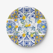 シチリアスタイル，夏の芸術       ペーパープレート (正面)