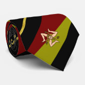 シチリアストライプの国旗 ネクタイ (ロール)