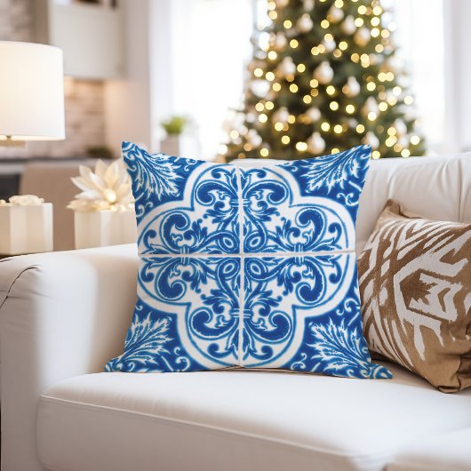 シチリアタイル枕 | ホームカラフルイタリアンデコール クッション