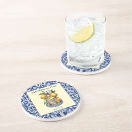 シチリアタイル リモンチェッロ イタリアンレストラン コースター