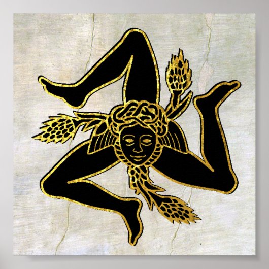 シチリアトリナキュリアオンプラスター ポスター (正面)