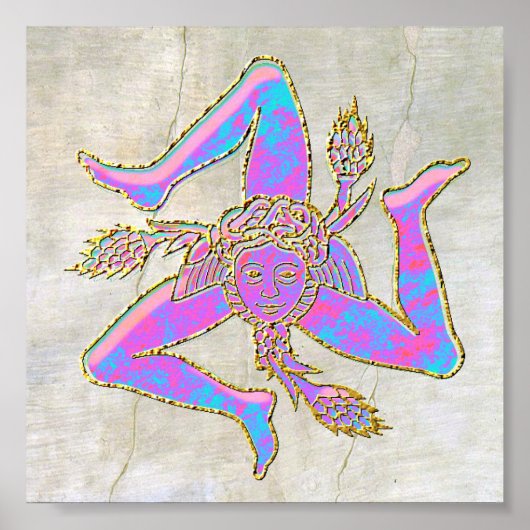 シチリアトリナキュリアオンプラスター ポスター (正面)