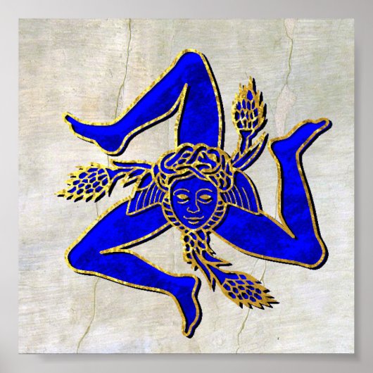 シチリアトリナキュリアオンプラスター ポスター (正面)