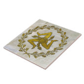 シチリアトリナクリアアンドオリーブリース タイル (側面)