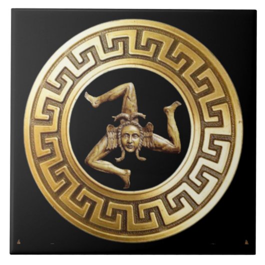 シチリアトリナクリアウォールタイル タイル (正面)