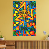 シチリアトリナクリアパブロスタイル キャンバスプリント (インサイチュ (リビング))