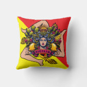 シチリアトリナクリア装飾用クッション クッション (裏面)