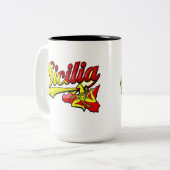 シチリアトリナクリア ツートーンマグカップ (正面左)