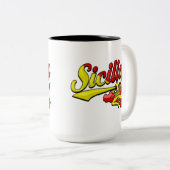 シチリアトリナクリア ツートーンマグカップ (正面右)