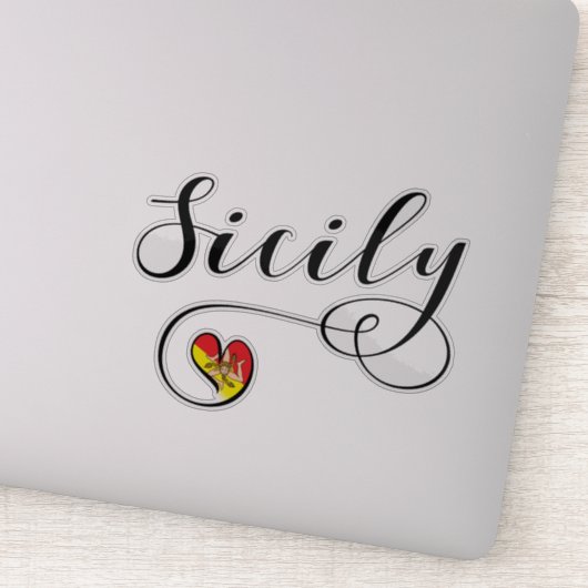 シチリアハート国旗、シチリア シール (詳細)