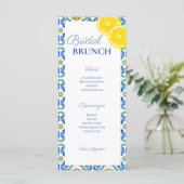 シチリアブライダルシャワーメニュー メニュー (スタンド正面)