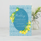 シチリアブルータイルサマーレモンボホ結婚ズ 招待状 (スタンド正面)
