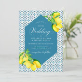 シチリアブルータイルサマーレモンボホ結婚ズ 招待状 (スタンド正面)