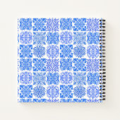 シチリアブルー柑橘類アズレ地中海のホ ノートブック (裏面)